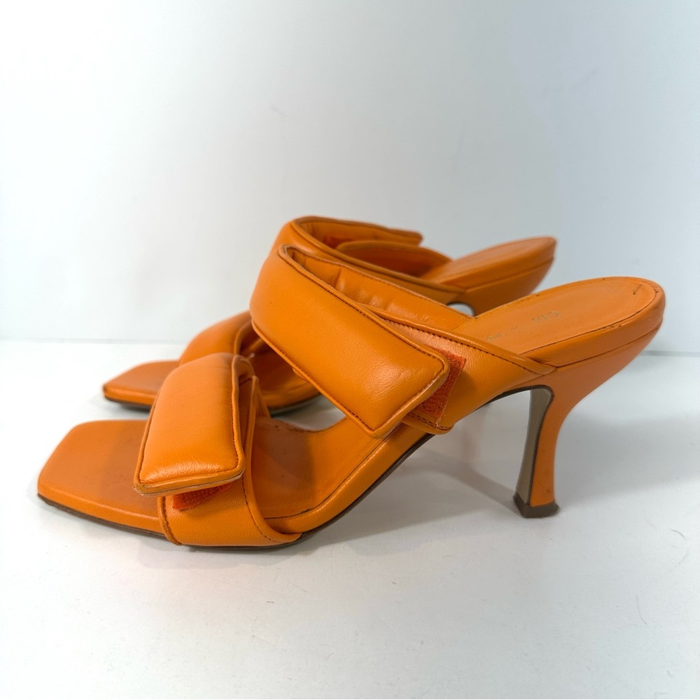 Gia Borghini x Pernille Teisbaek Two Strap High Heel Sandal Size 36.5 - Picture 5 of 10